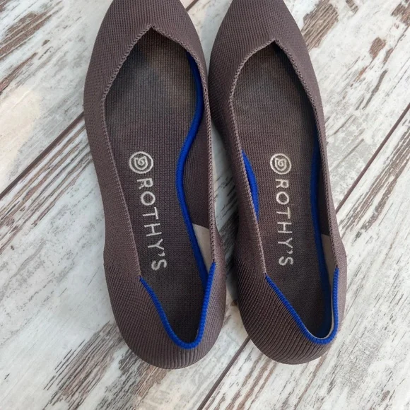 Rothy’s The Point Retired Mink Flats - Size 8.5 - Picture 5 of 14